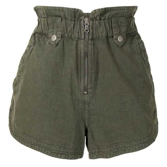 Sea paperbag waist shorts
